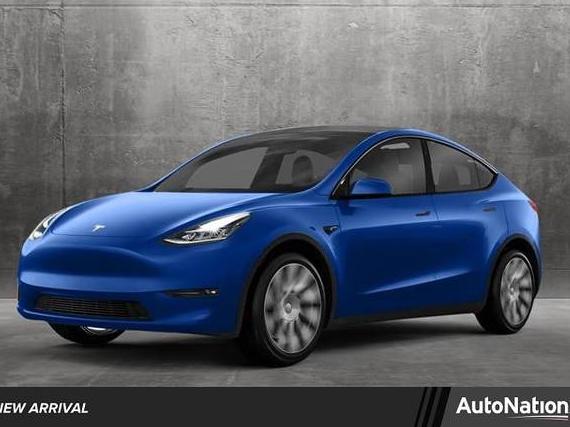 TESLA MODEL Y 2021 5YJYGDEE4MF252450 image